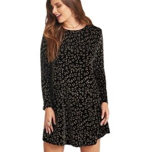 Show Me Your Mumu Toby Glitter Cheetah Dress NWT